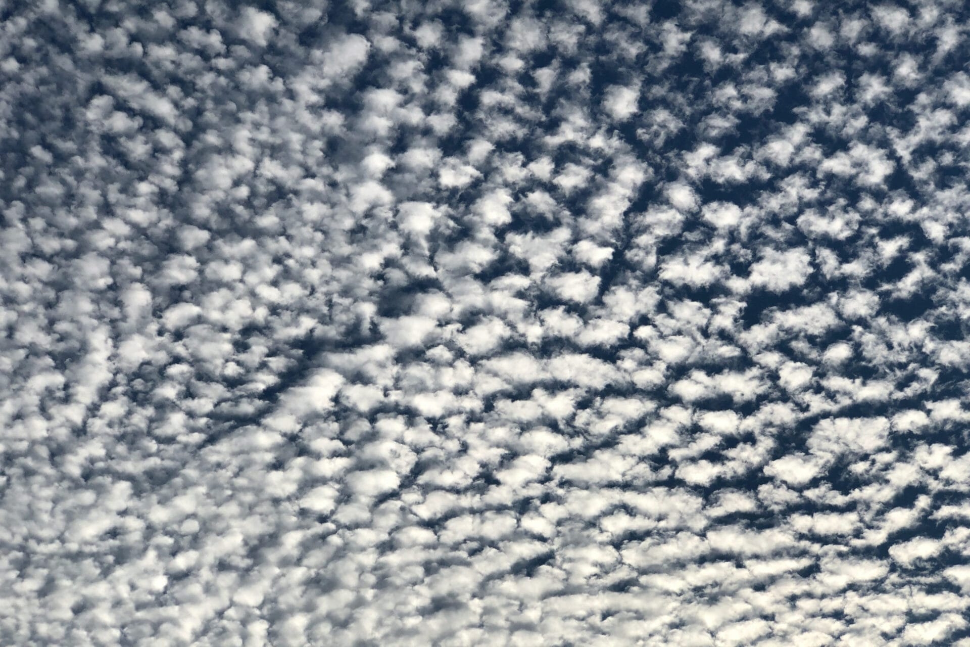 A textured photo of clouds in the sky.